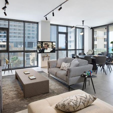 High Standing At Hayarkon By Holyguest Apartment Tel Aviv Bagian luar foto