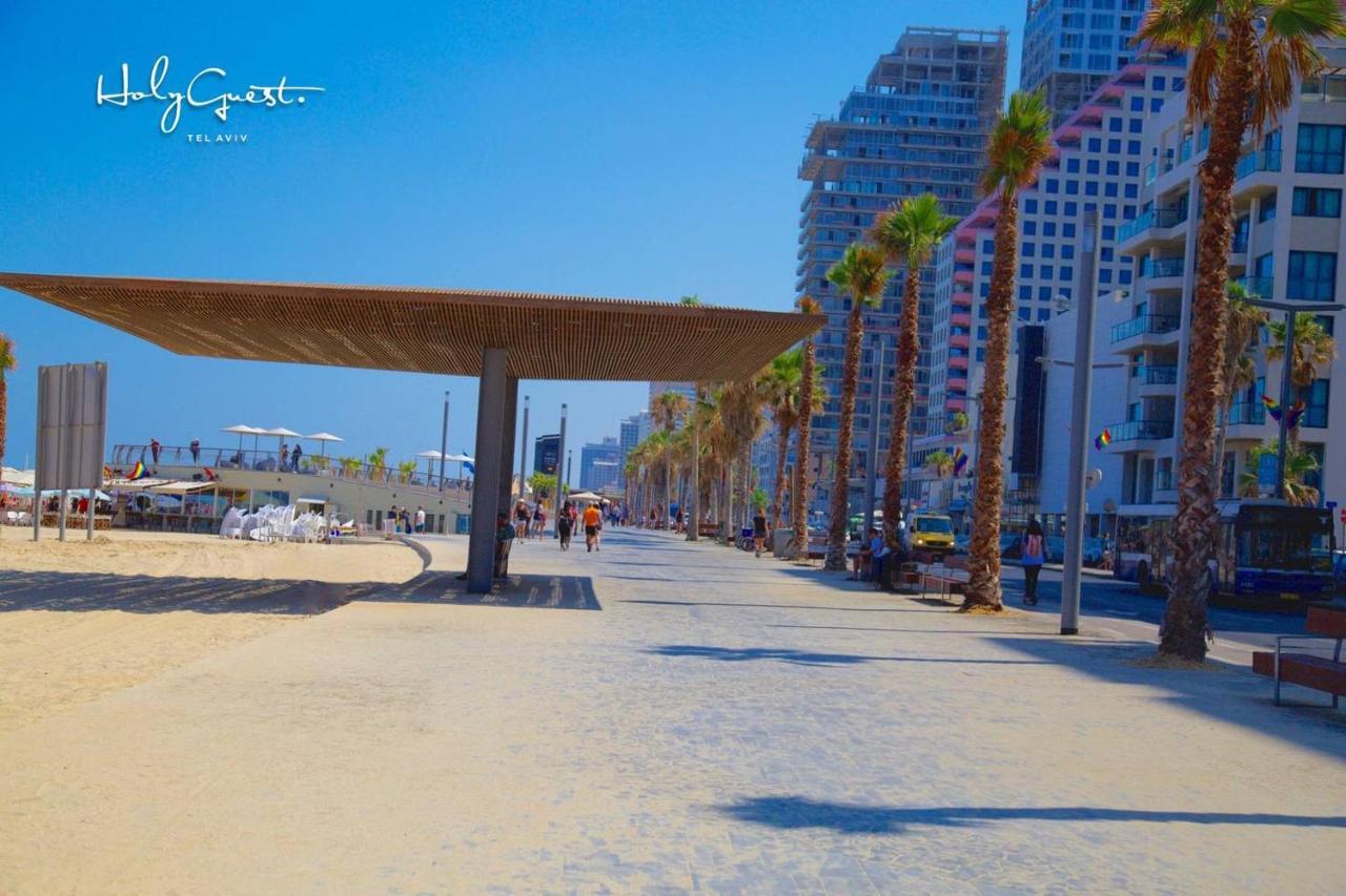 High Standing At Hayarkon By Holyguest Apartment Tel Aviv Bagian luar foto