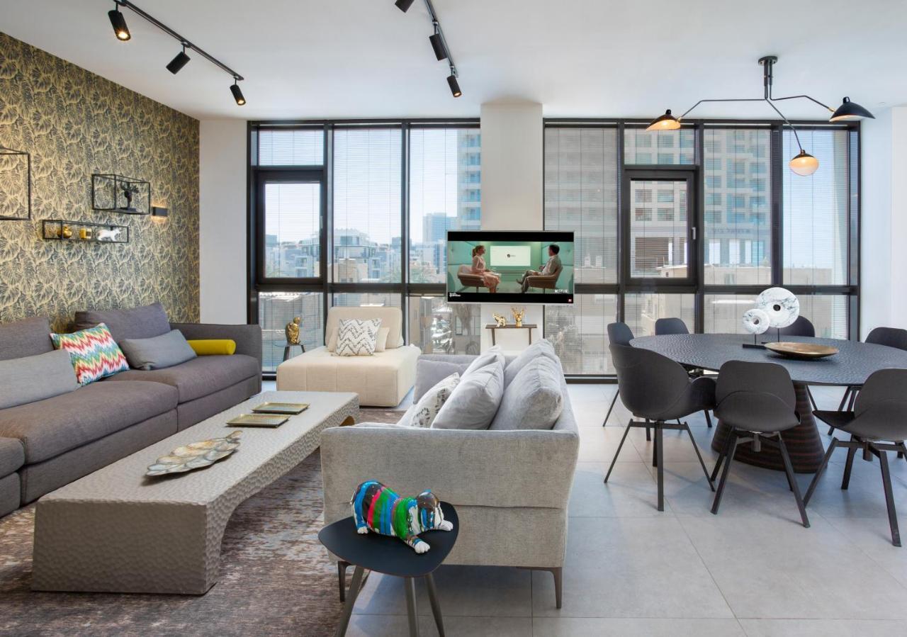 High Standing At Hayarkon By Holyguest Apartment Tel Aviv Bagian luar foto